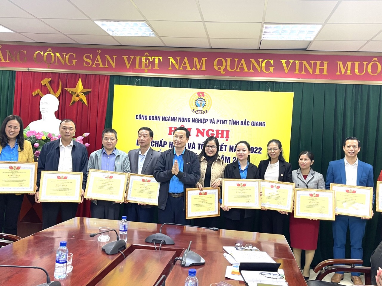 Công đoàn ngành Nông nghiệp và PTNT Bắc Giang tổ chức Hội nghị triển khai nhiệm vụ năm 2023